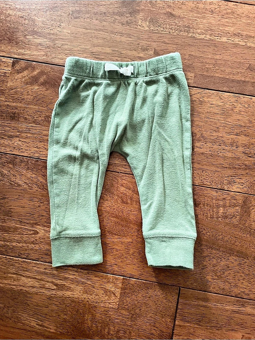 Carter's Pull-On Cotton Pants Green Size 6m